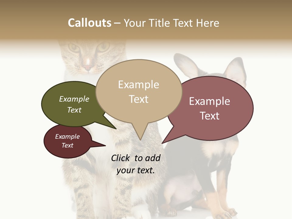 Playing Background White PowerPoint Template