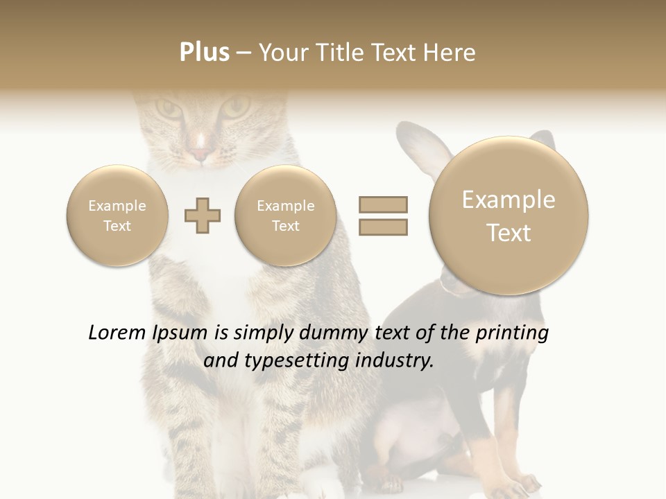 Playing Background White PowerPoint Template