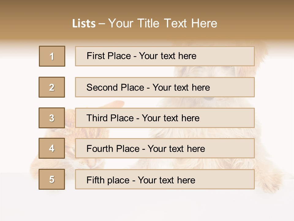 Friendly Isolated Empty PowerPoint Template