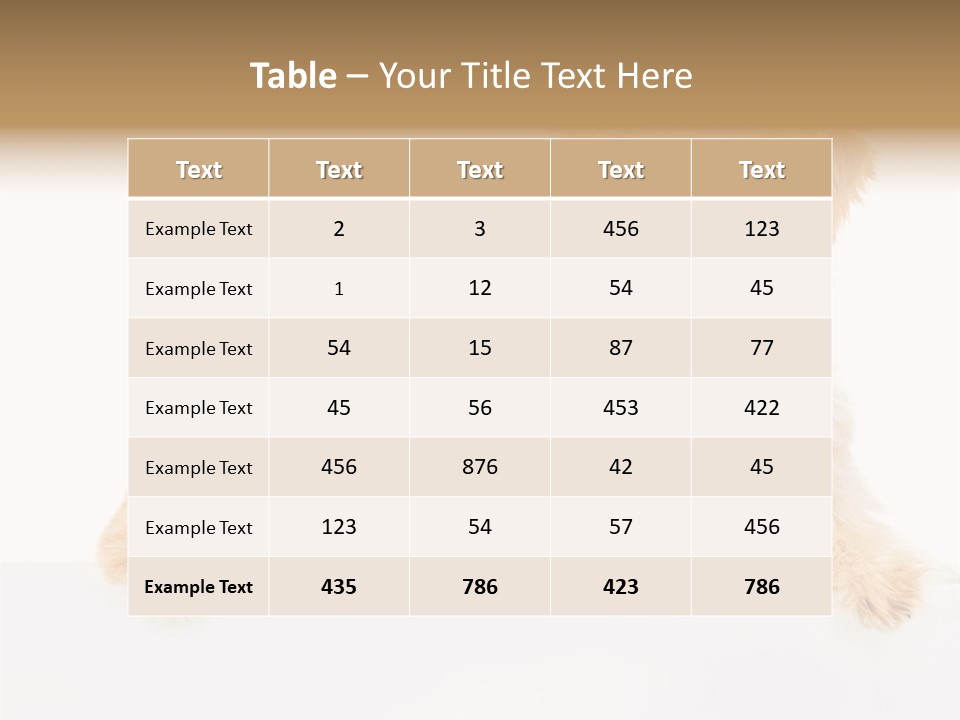 Friendly Isolated Empty PowerPoint Template