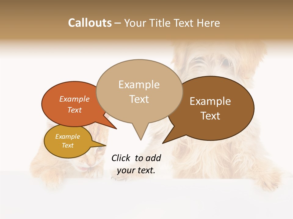 Friendly Isolated Empty PowerPoint Template