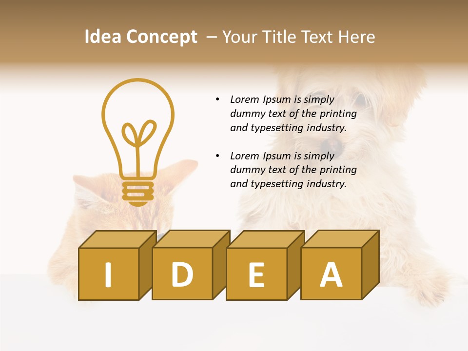 Friendly Isolated Empty PowerPoint Template