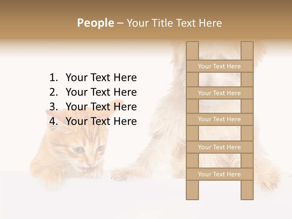 Friendly Isolated Empty PowerPoint Template