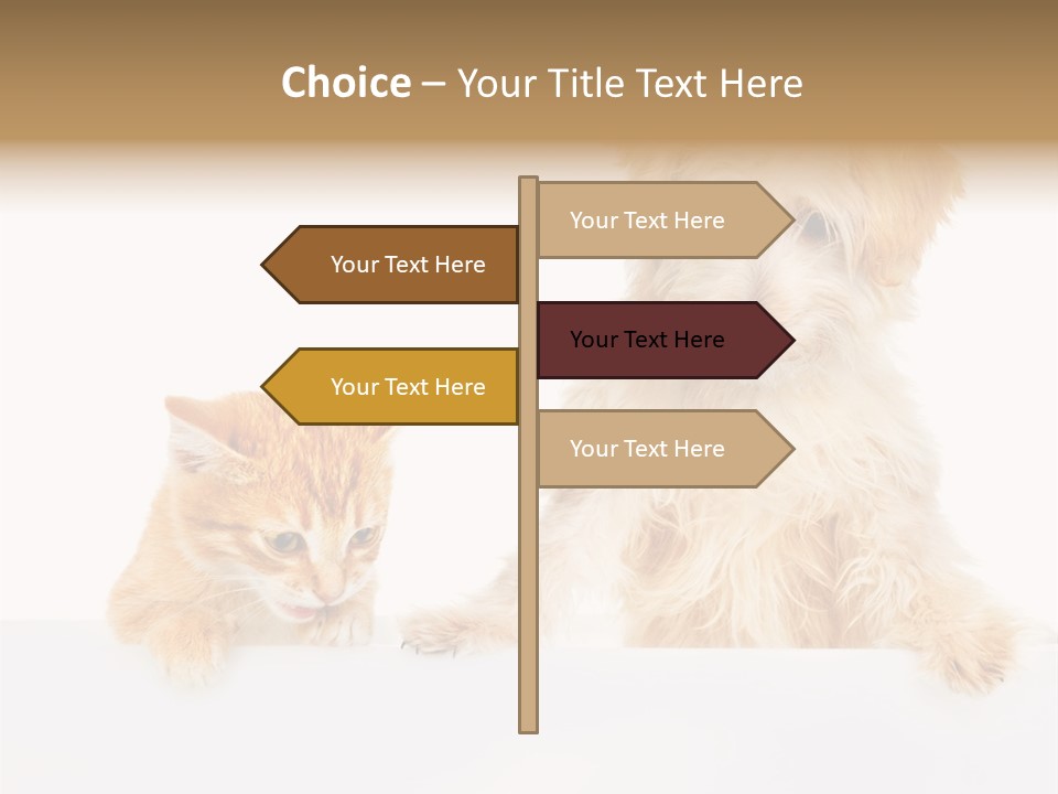 Friendly Isolated Empty PowerPoint Template
