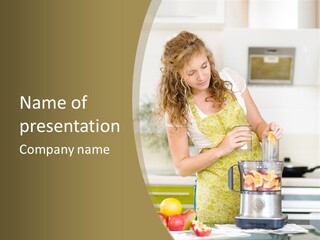 Indoor Health Meal PowerPoint Template