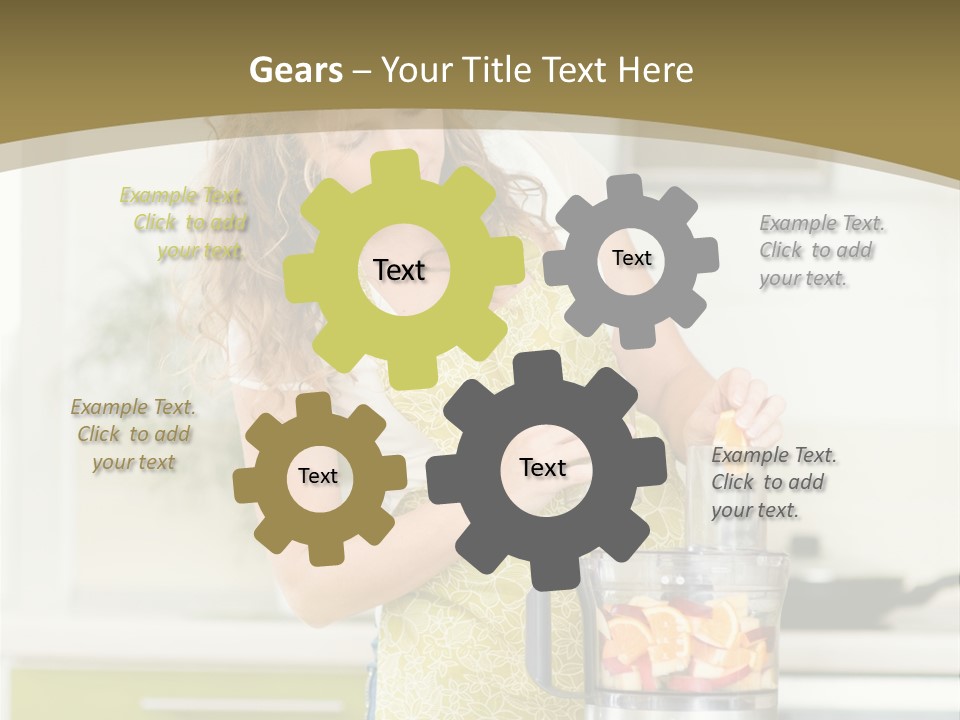 Indoor Health Meal PowerPoint Template