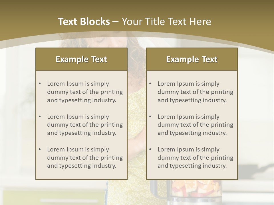 Indoor Health Meal PowerPoint Template