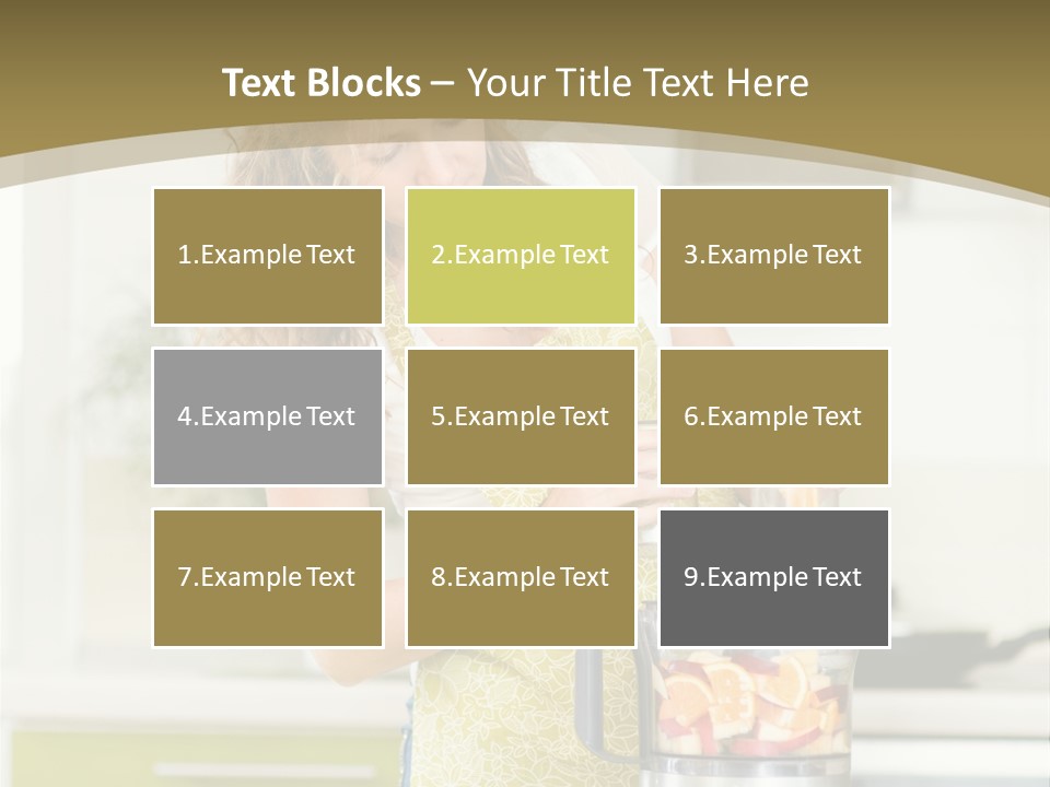 Indoor Health Meal PowerPoint Template