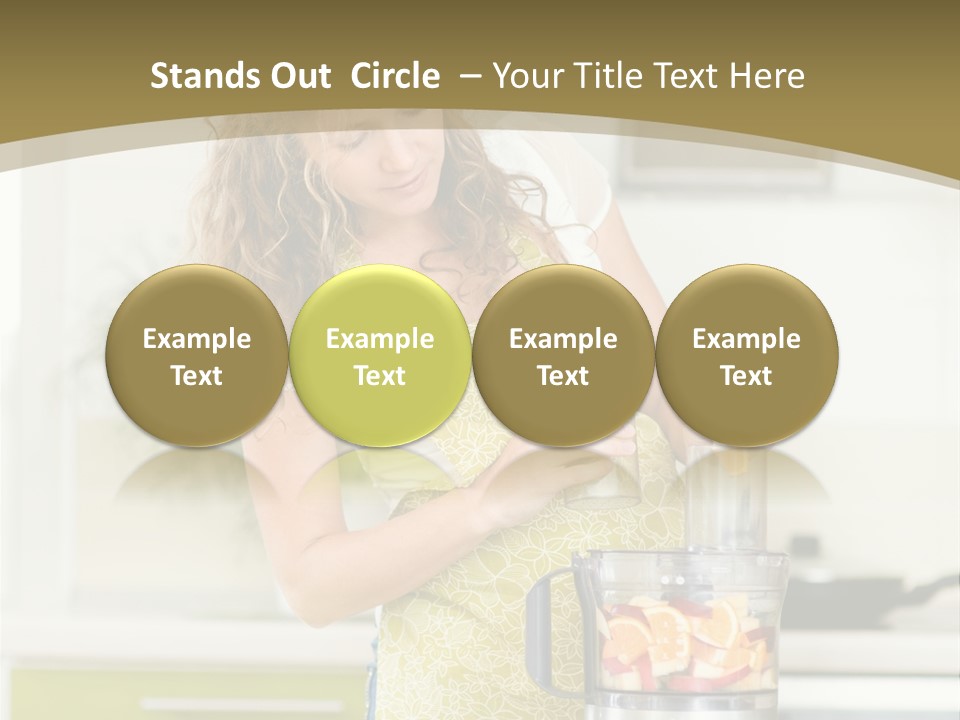 Indoor Health Meal PowerPoint Template