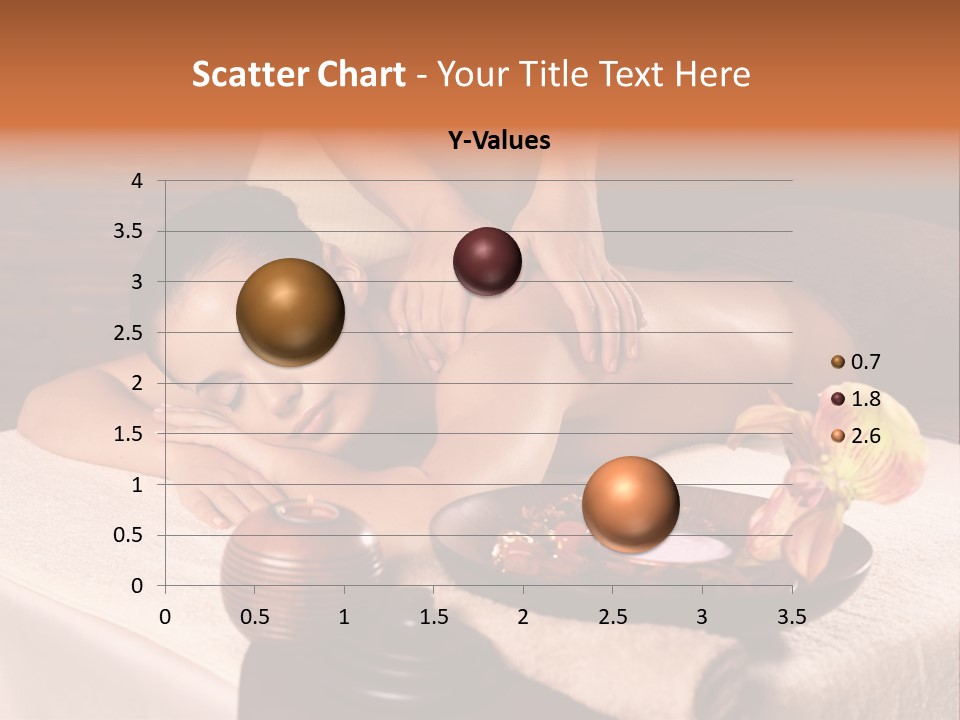 Beautiful Female Massaging PowerPoint Template