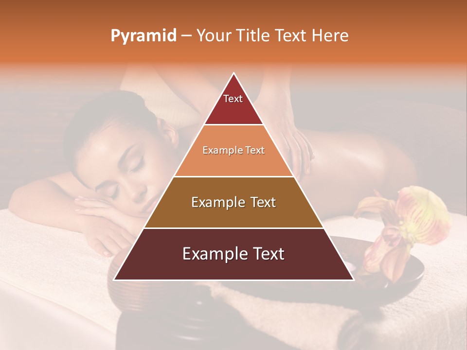 Beautiful Female Massaging PowerPoint Template