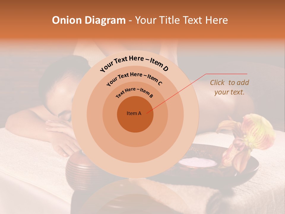 Beautiful Female Massaging PowerPoint Template