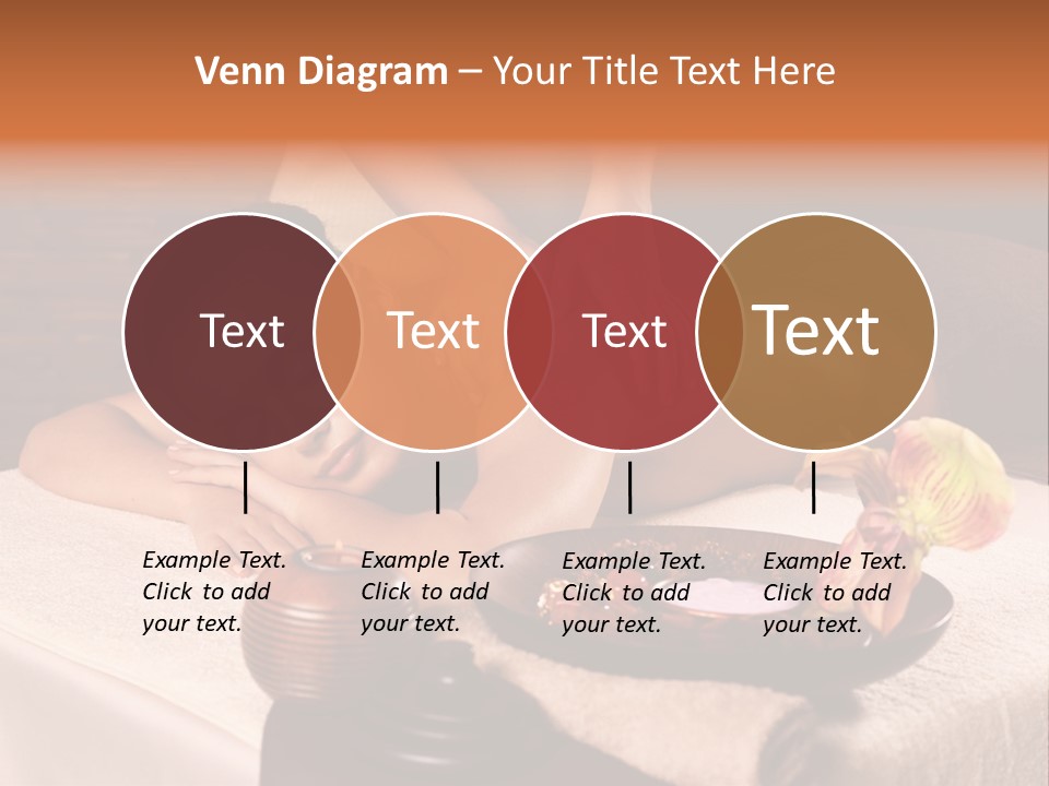 Beautiful Female Massaging PowerPoint Template