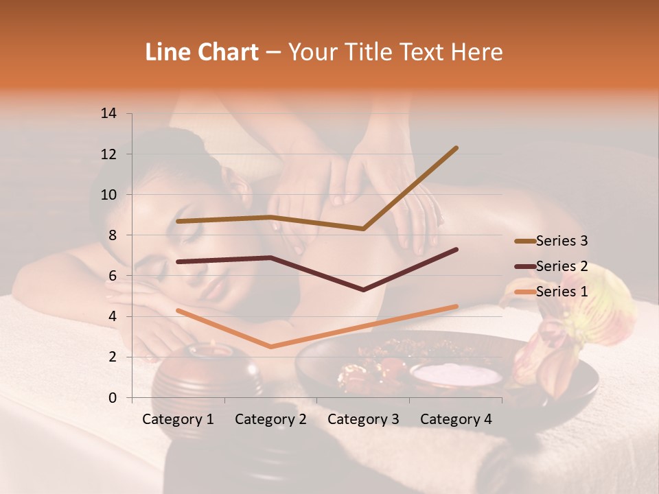Beautiful Female Massaging PowerPoint Template