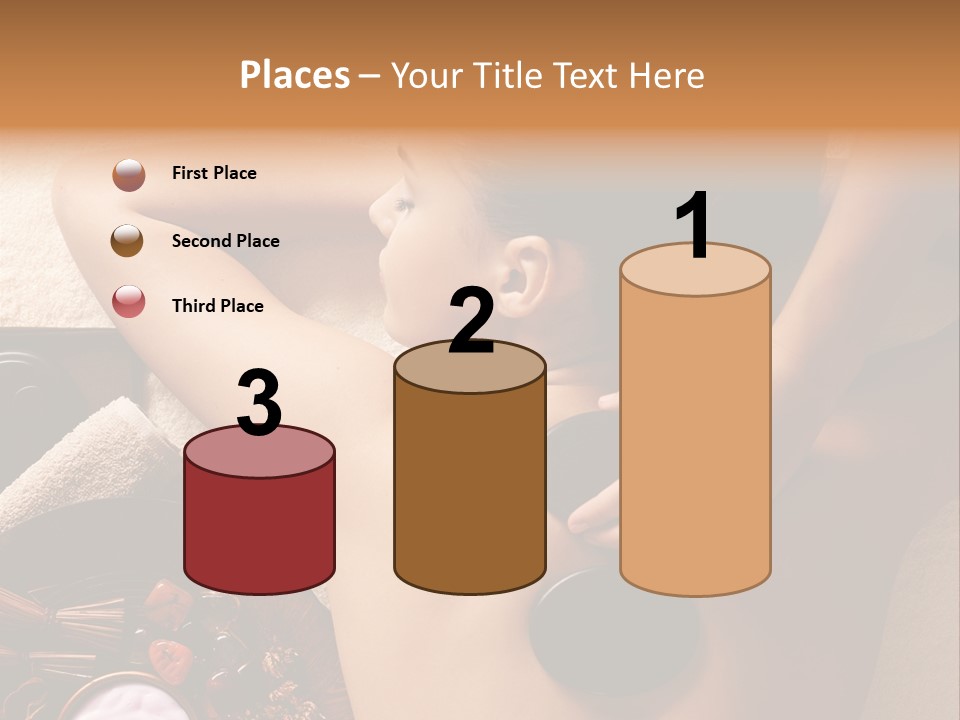 Long Hair Fair Hair Happy Looking At Camera PowerPoint Template