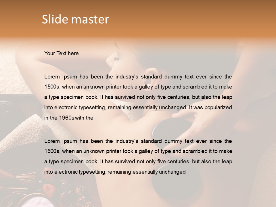 Long Hair Fair Hair Happy Looking At Camera PowerPoint Template