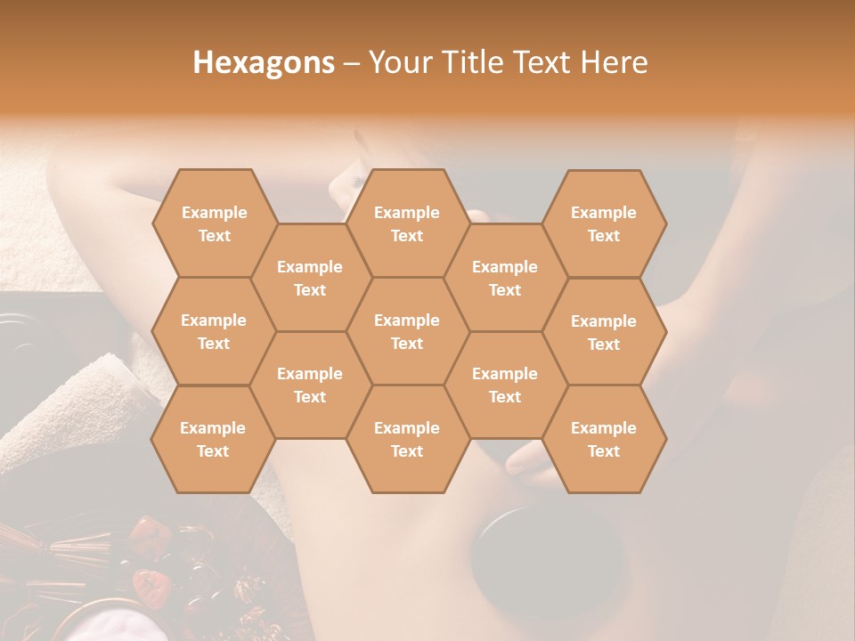 Long Hair Fair Hair Happy Looking At Camera PowerPoint Template