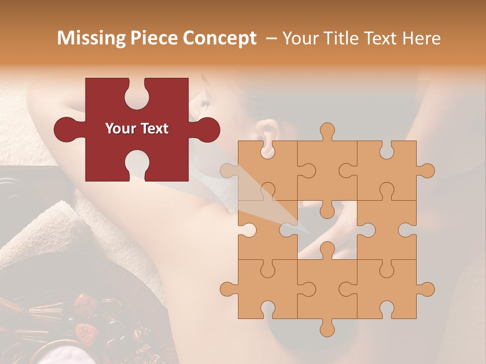 Long Hair Fair Hair Happy Looking At Camera PowerPoint Template