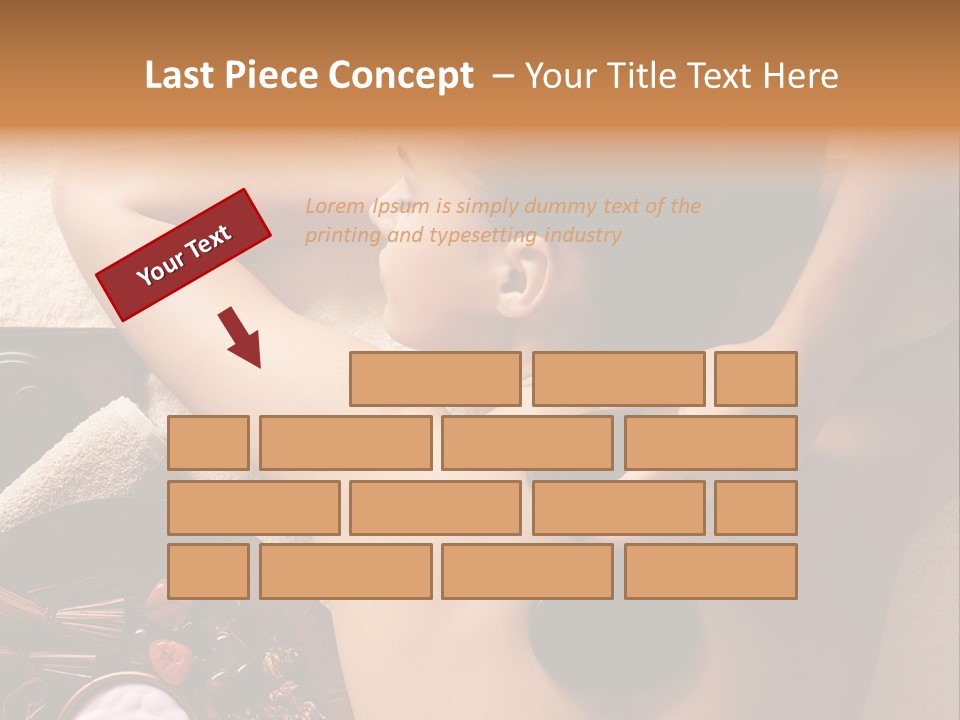 Long Hair Fair Hair Happy Looking At Camera PowerPoint Template