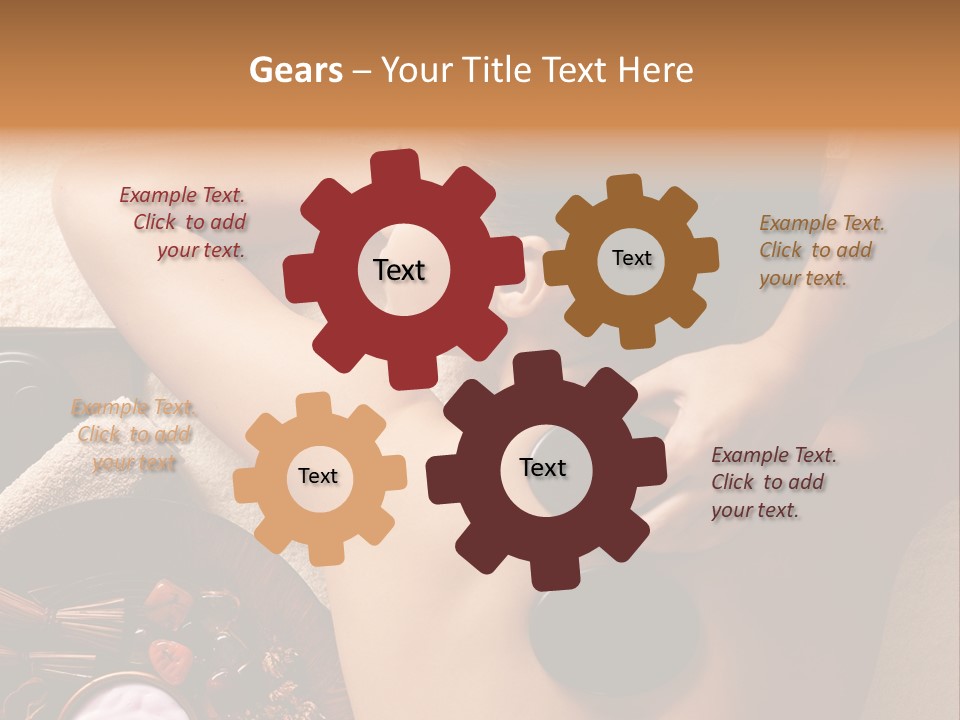 Long Hair Fair Hair Happy Looking At Camera PowerPoint Template