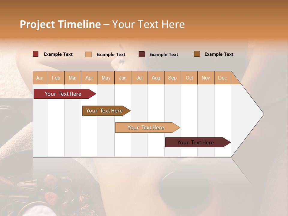 Long Hair Fair Hair Happy Looking At Camera PowerPoint Template