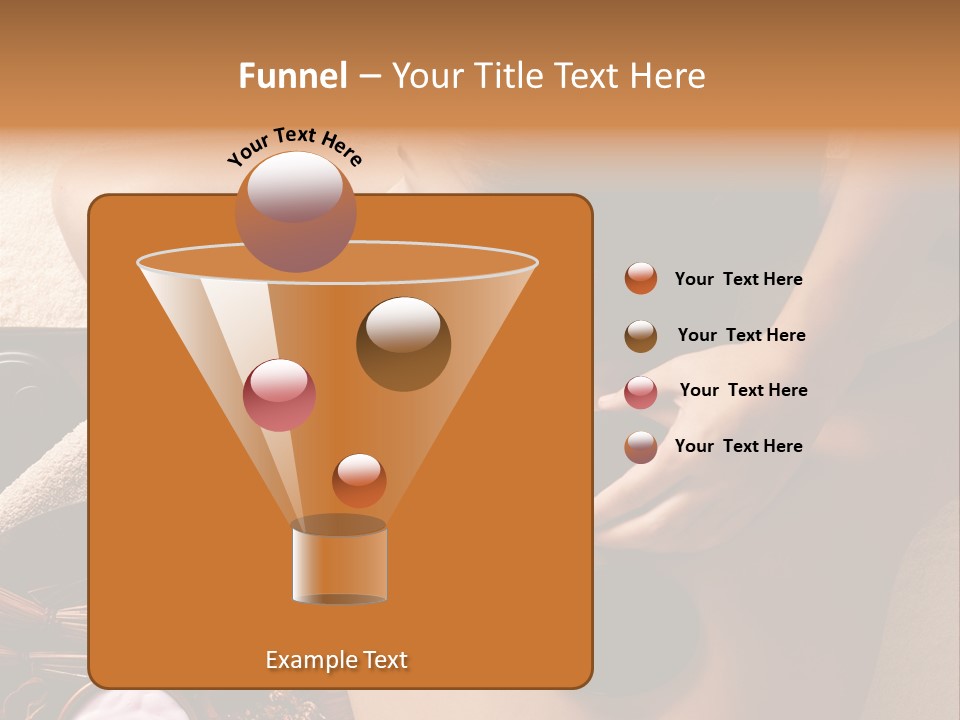 Long Hair Fair Hair Happy Looking At Camera PowerPoint Template