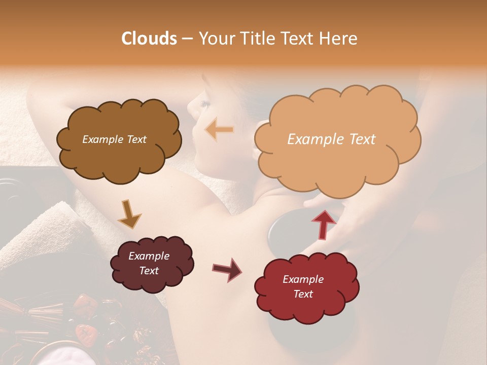 Long Hair Fair Hair Happy Looking At Camera PowerPoint Template