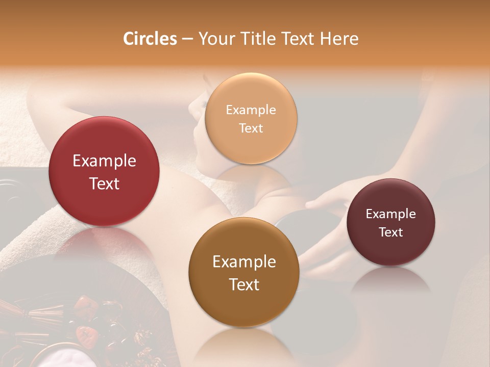 Long Hair Fair Hair Happy Looking At Camera PowerPoint Template