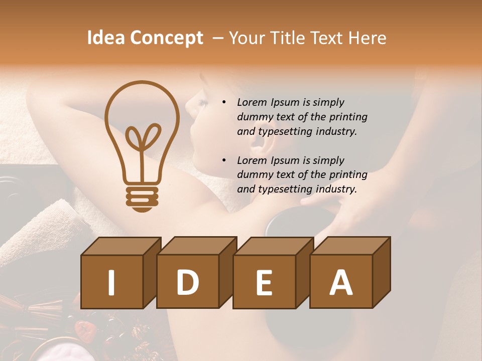 Long Hair Fair Hair Happy Looking At Camera PowerPoint Template