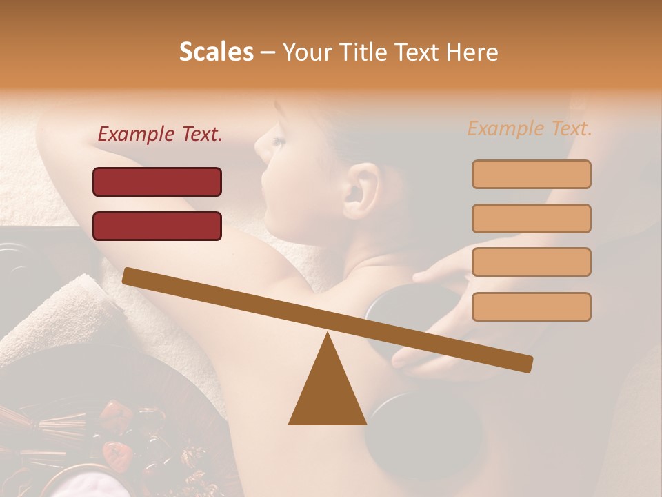 Long Hair Fair Hair Happy Looking At Camera PowerPoint Template