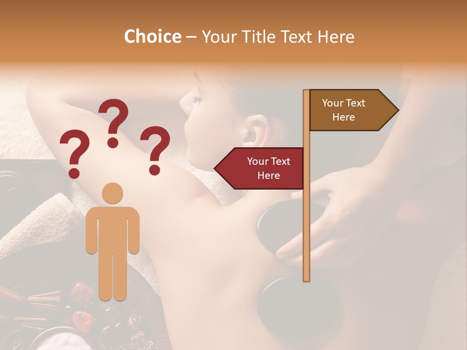 Long Hair Fair Hair Happy Looking At Camera PowerPoint Template