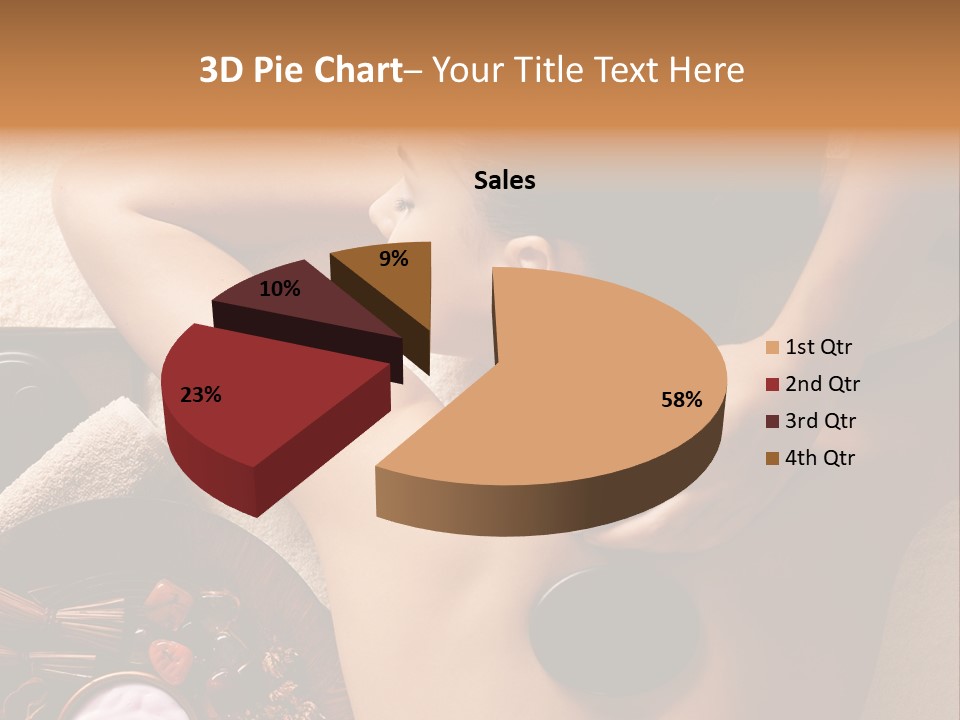 Long Hair Fair Hair Happy Looking At Camera PowerPoint Template