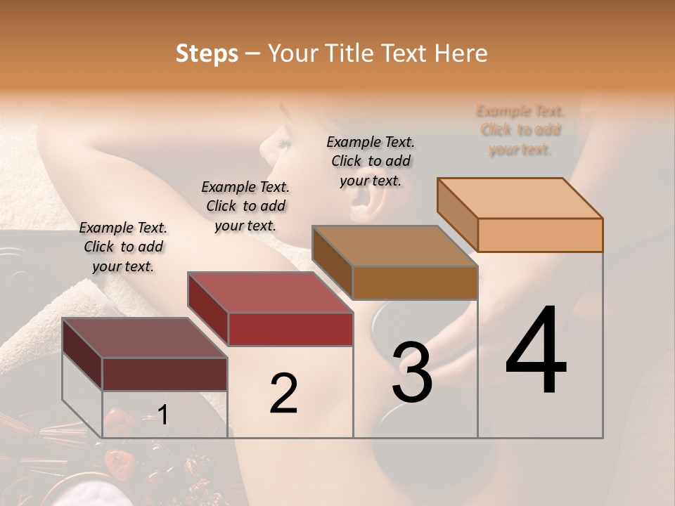 Long Hair Fair Hair Happy Looking At Camera PowerPoint Template