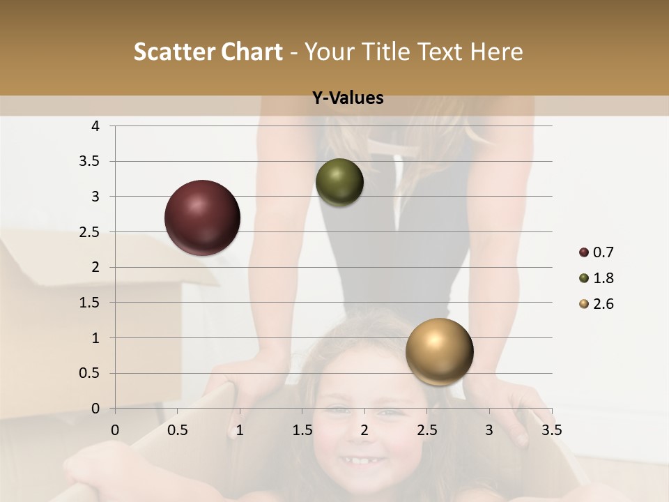 Long Hair Fair Hair Happy Looking At Camera PowerPoint Template