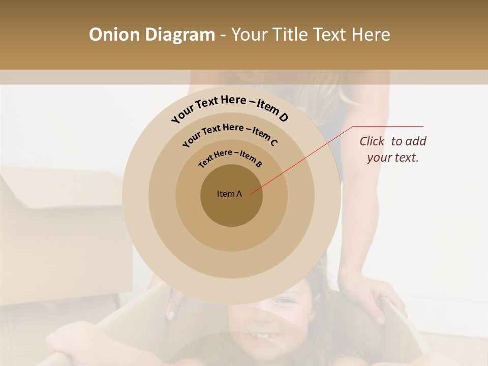 Long Hair Fair Hair Happy Looking At Camera PowerPoint Template