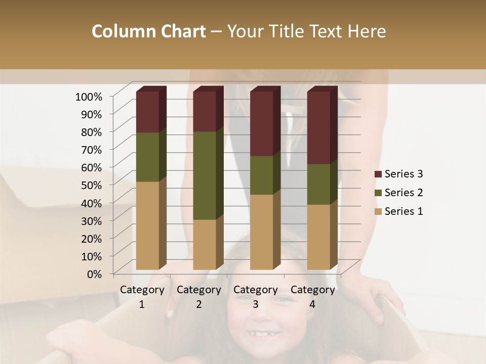 Long Hair Fair Hair Happy Looking At Camera PowerPoint Template