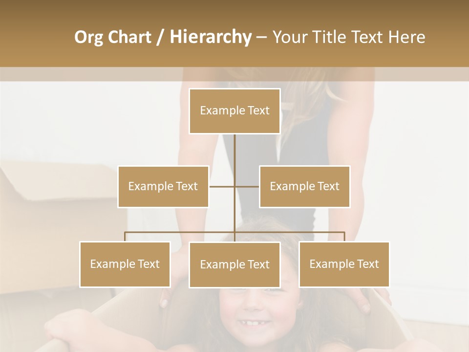 Long Hair Fair Hair Happy Looking At Camera PowerPoint Template