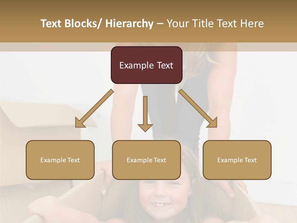 Long Hair Fair Hair Happy Looking At Camera PowerPoint Template