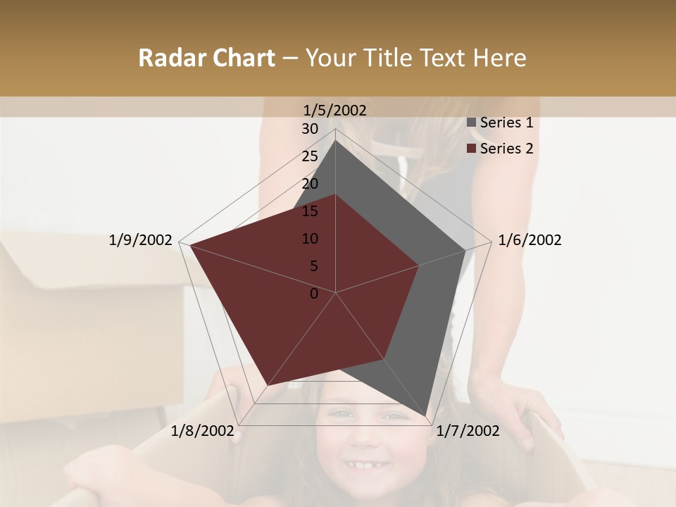 Long Hair Fair Hair Happy Looking At Camera PowerPoint Template