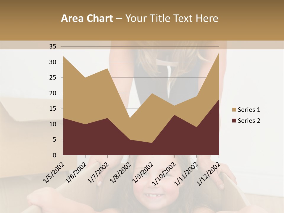 Long Hair Fair Hair Happy Looking At Camera PowerPoint Template