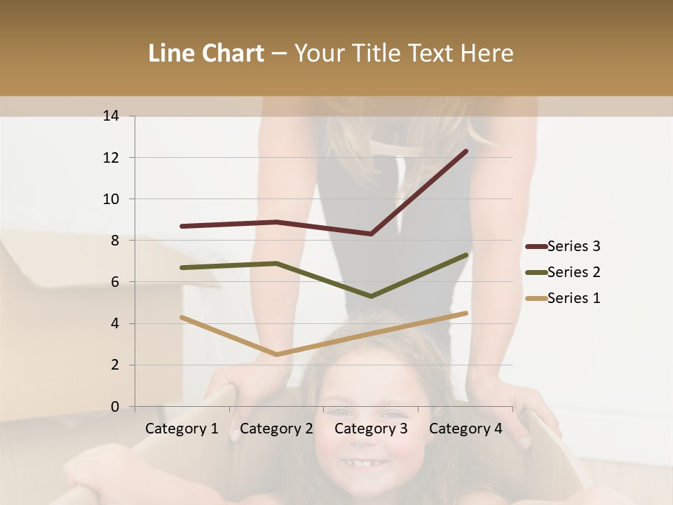 Long Hair Fair Hair Happy Looking At Camera PowerPoint Template