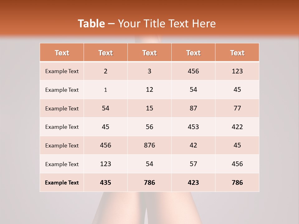 Perfect Health White PowerPoint Template