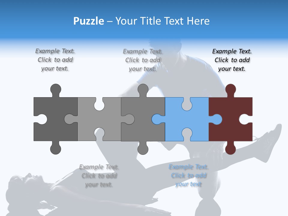 Suffering Trainer Gymnastic PowerPoint Template