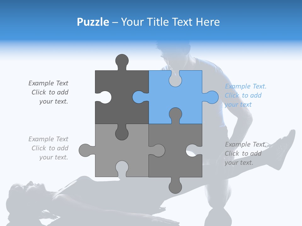 Suffering Trainer Gymnastic PowerPoint Template