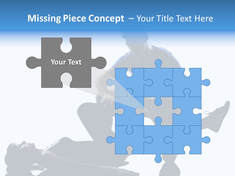 Suffering Trainer Gymnastic PowerPoint Template