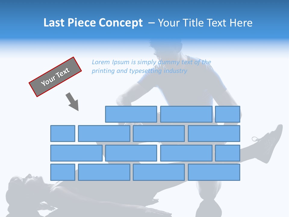 Suffering Trainer Gymnastic PowerPoint Template