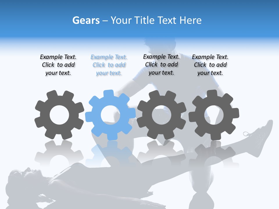 Suffering Trainer Gymnastic PowerPoint Template