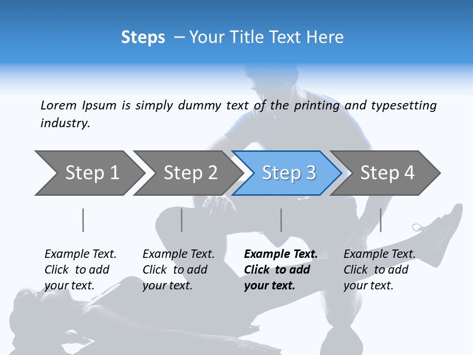 Suffering Trainer Gymnastic PowerPoint Template