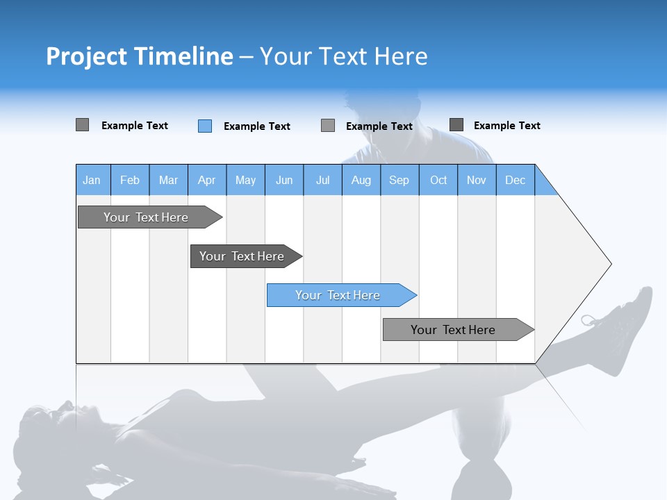 Suffering Trainer Gymnastic PowerPoint Template