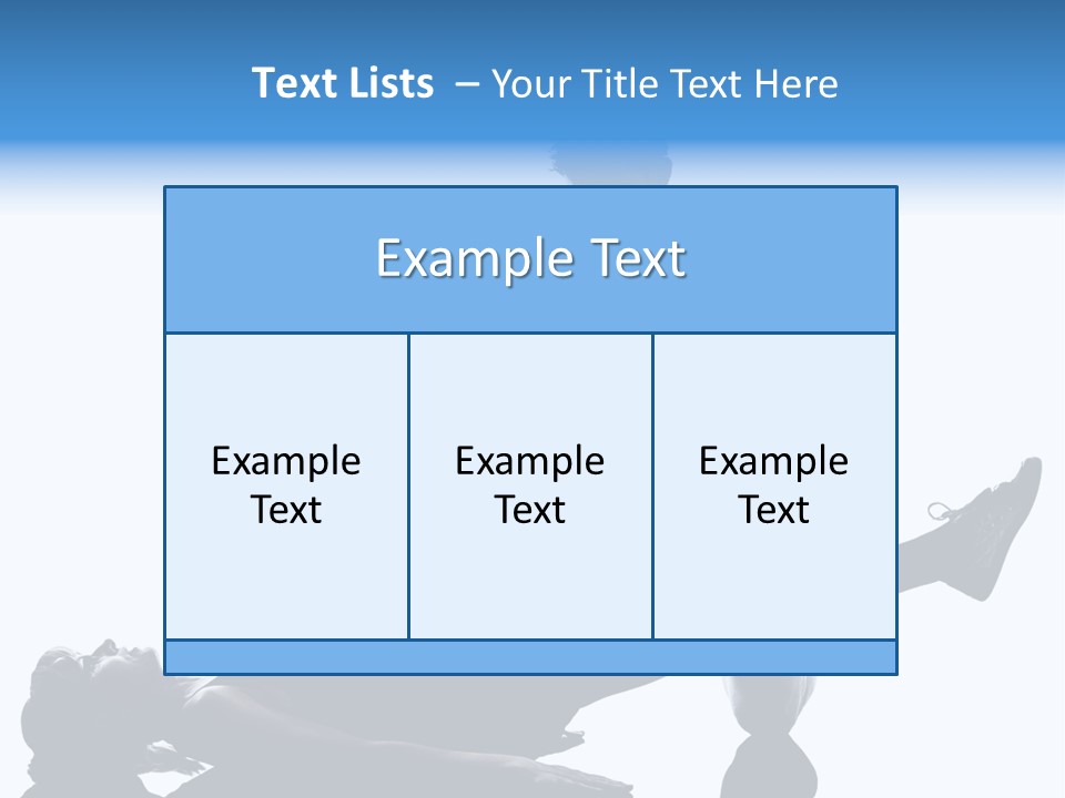 Suffering Trainer Gymnastic PowerPoint Template